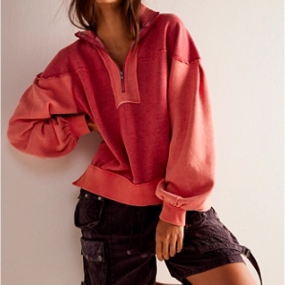 Free People Kassey Half Zip